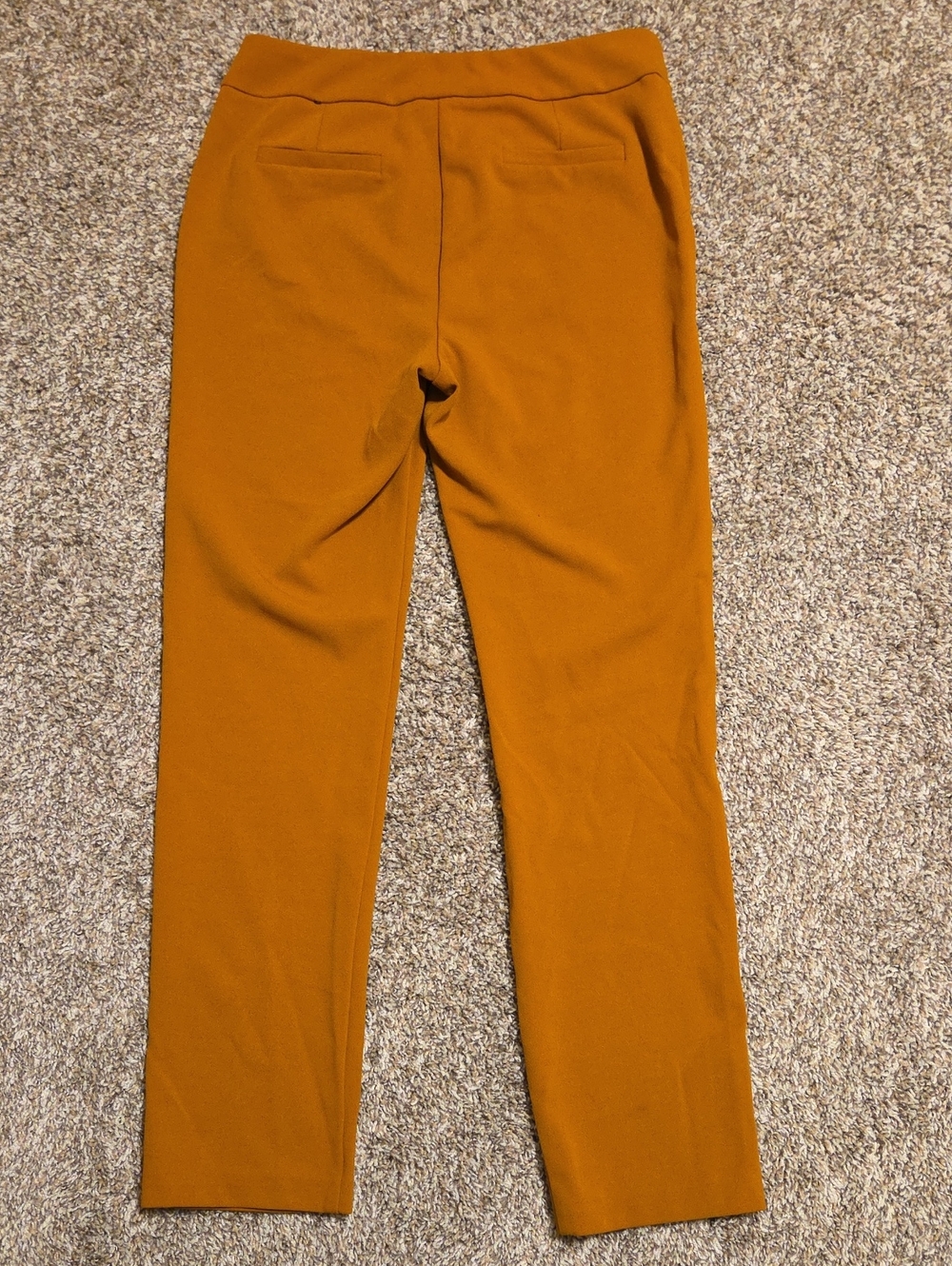 Soho Apparel Mustard Pull On Straifht Leg Pant - Picture 6 of 7